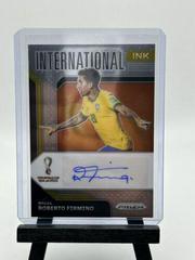 Roberto Firmino Soccer Cards 2022 Panini Prizm World Cup International Ink Autograph Prices