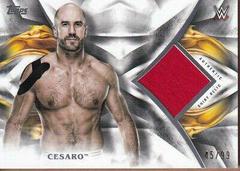 Cesaro #UR-CS Wrestling Cards 2019 Topps WWE Undisputed Relic Prices