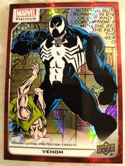 Venom [Red Prism] #124 Marvel 2023 Upper Deck Platinum Prices