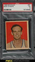 Dick O'Keefe Basketball Cards 1948 Bowman Prices