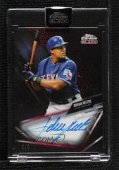 Adrian Beltre [Red Refractor] Baseball Cards 2021 Topps Chrome Black Autographs Prices