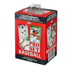 Blaster Box Baseball Cards 2021 Pro Set Prices