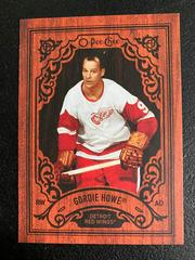 Gordie Howe [Cherry] #W-GH Hockey Cards 2023 O-Pee-Chee Wood Prices