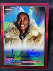 Isiah Thomas [Red Refractor] Basketball Cards 2021 Topps Finest Autographs Prices