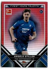 Angelo Stiller [Red] Soccer Cards 2021 Topps Finest Bundesliga Young Talents Prices