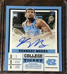 Kennedy Meeks [College Ticket Autograph] Basketball Cards 2017 Panini Contenders Draft Picks Prices