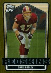 Chris Cooley [Chrome Gold] #100 Football Cards 2007 Topps Draft Picks & Prospects Prices