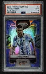 Lionel Messi [Blue Prizm] Soccer Cards 2018 Panini Prizm World Cup Prices