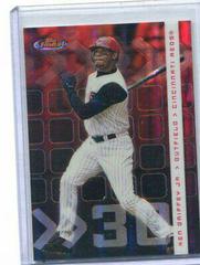 Ken Griffey Jr. [Refractor] Baseball Cards 2002 Finest Prices
