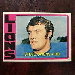 Steve Owens Football Cards 1972 Topps Prices