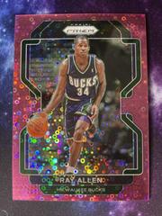 Ray Allen [Fast Break Pink Prizm] Basketball Cards 2021 Panini Prizm Prices