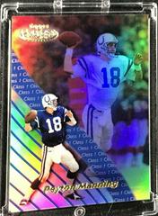 Peyton Manning [Class 1] #58 Football Cards 2000 Topps Gold Label Prices