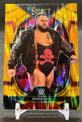 Bronson Reed [Gold Flash] #100 Wrestling Cards 2023 Panini Select WWE Prices