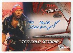 Too Cold Scorpio [Red] #X14 Wrestling Cards 2010 TriStar TNA Xtreme Autographs Prices