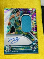 LaMelo Ball [Jersey Autograph] Basketball Cards 2020 Panini Spectra Prices