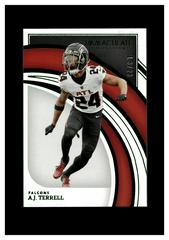 A. J. Terrell [Emerald] #10 Football Cards 2022 Panini Immaculate Collection Prices