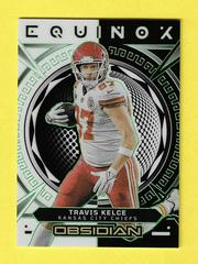 Travis Kelce [Green Electric Etch] #13 Football Cards 2023 Panini Obsidian Equinox Prices