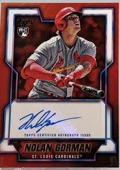 Nolan Gorman #TJA-NG Baseball Cards 2023 Topps Japan Edition Autographs Prices