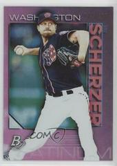 Max Scherzer [Pink] #2 Baseball Cards 2020 Bowman Platinum Prices