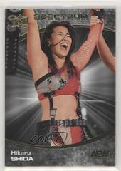 Hikaru Shida [Dark] #2 Wrestling Cards 2021 Upper Deck AEW Spectrum Prices