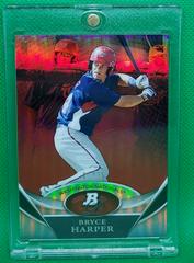 Bryce Harper [Red Refractor] #BPP1 Baseball Cards 2011 Bowman Platinum Prospects Prices