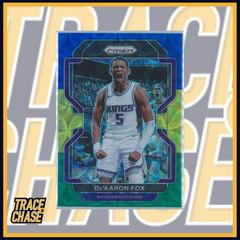 De'Aaron Fox [Blue Choice Prizm] Basketball Cards 2021 Panini Prizm Prices