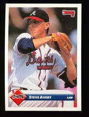 Steve Avery #26 Baseball Cards 1993 Donruss Prices