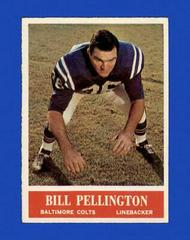 Bill Pellington #9 Football Cards 1964 Philadelphia Prices
