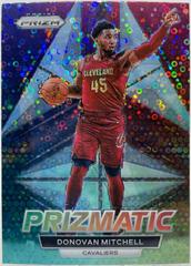 Donovan Mitchell [Fast Break] #3 Basketball Cards 2022 Panini Prizm Prizmatic Prices