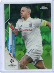Memphis Depay [Green] Soccer Cards 2019 Topps Chrome UEFA Champions League Sapphire Prices