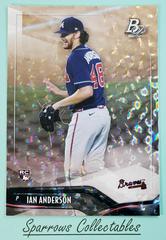 Ian Anderson [Foilboard] #3 Baseball Cards 2021 Bowman Platinum Prices
