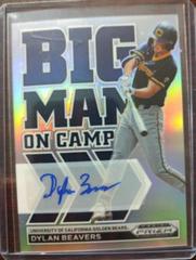 Dylan Beavers [Autograph Silver] #BMC-DB Baseball Cards 2022 Panini Prizm Draft Picks Big Man on Campus Prices
