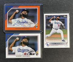 Andre Jackson [Orange] Baseball Cards 2022 Topps Gallery Rookie Autographs Prices