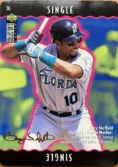 Gary Sheffield [Single Gold Signature] Baseball Cards 1996 Collector's Choice You Make Play Prices