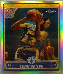 Elgin Baylor [Refractor] #158 Basketball Cards 2006 Topps Chrome Prices