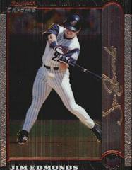 Jim Edmonds Baseball Cards 1999 Bowman Chrome Gold Prices