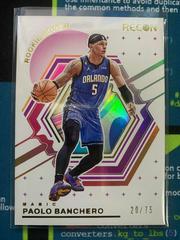 Paolo Banchero [Purple] #10 Basketball Cards 2023 Panini Recon Rookie Review Prices