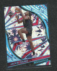 Jackie Young [Impact] #4 Basketball Cards 2022 Panini Revolution WNBA Prices