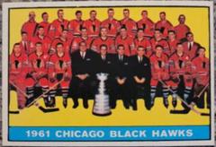 Chicago Black Hawks Hockey Cards 1961 Topps Prices