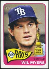 Wil Myers [Mini Portrait] Baseball Cards 2014 Topps Heritage Prices