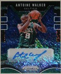 Antoine Walker [Blue Shimmer] #AWK Basketball Cards 2019 Panini Prizm Signatures Prices