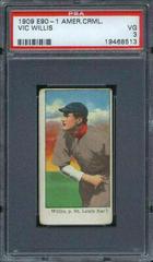 Vic Willis Baseball Cards 1909 E90-1 American Caramel Prices
