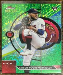 Simeon Woods Richardson [Green Speckle] #2 Baseball Cards 2023 Topps Finest Prices