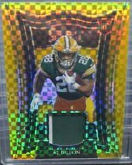 AJ Dillon [Gold Prizm] Football Cards 2020 Panini Select Rookie Swatches Prices