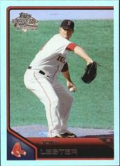 Jon Lester [Diamond Anniversary Platinum Refractor] #3 Baseball Cards 2011 Topps Lineage Prices
