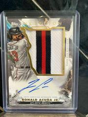 Ronald Acuna Jr. #IAJP-RA Baseball Cards 2023 Topps Inception Autograph Jumbo Patch Prices
