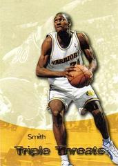 Joe Smith #TT2 Basketball Cards 1996 Skybox Premium Triple Threats Prices