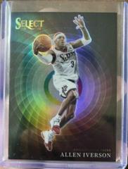 Allen Iverson #17 Basketball Cards 2022 Panini Select Color Wheel Prices