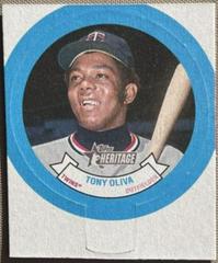 Tony Oliva #HN21 Baseball Cards 2022 Topps Heritage 1973 Candy Lids Prices