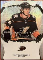 Trevor Zegras #R-47 Hockey Cards 2021 Upper Deck Ice Exquisite Collection Rookies Prices